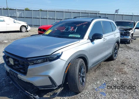 2024 Honda Cr-V Hybrid Sport-L z USA, uszkodzony, nr VIN 5J6RS6H80RL003310